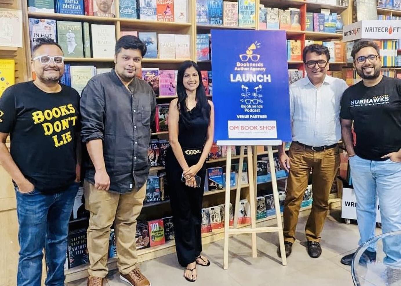 Booknerds Author Agency Launch